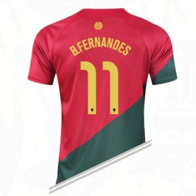Prima Maglia Portogallo Mondiali 2022 Bruno Fernandes 11